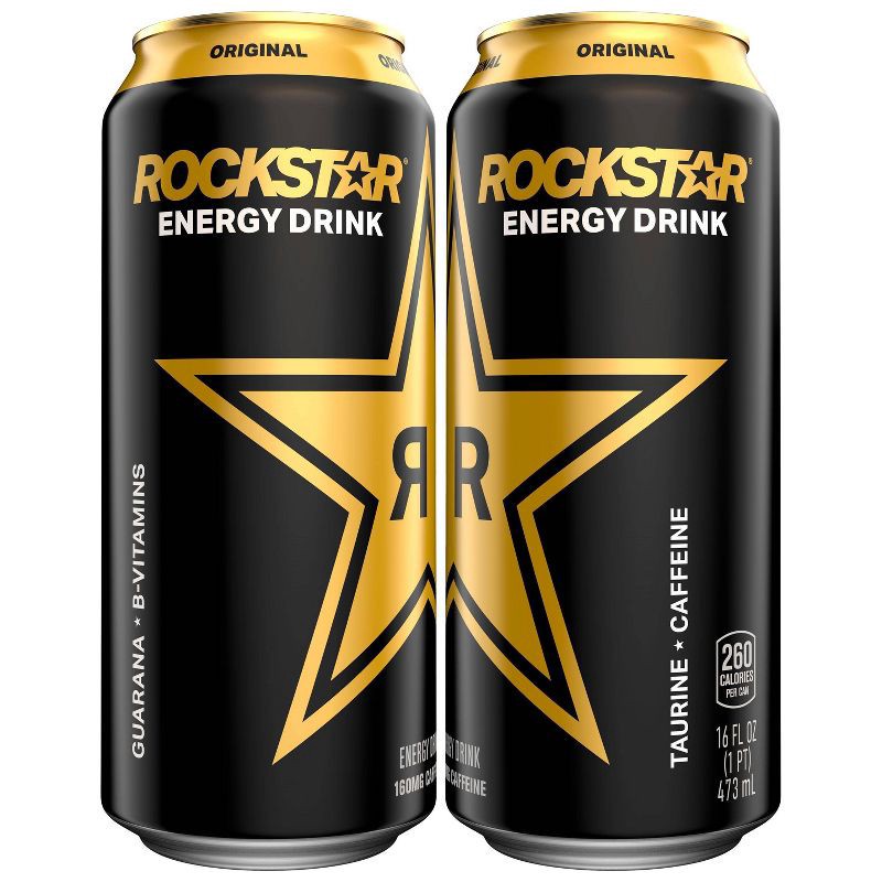 Rockstar OG Flavor Energy Drink 16 fl oz Can