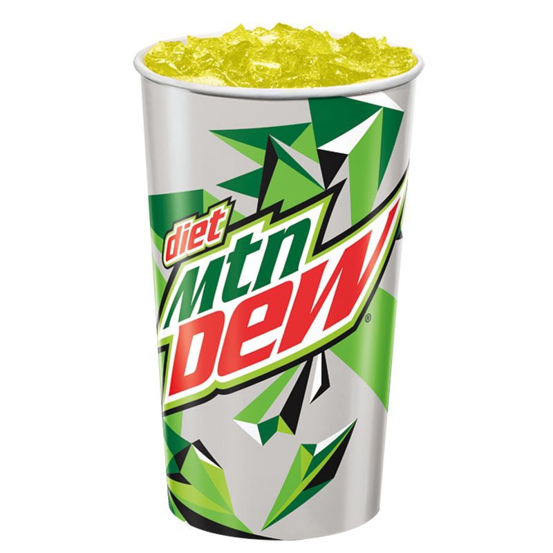 slide 5 of 5, Diet Mtn Dew Diet Mountain Dew 0 Calorie Citrus Soda - 2L Bottle, 2 liter