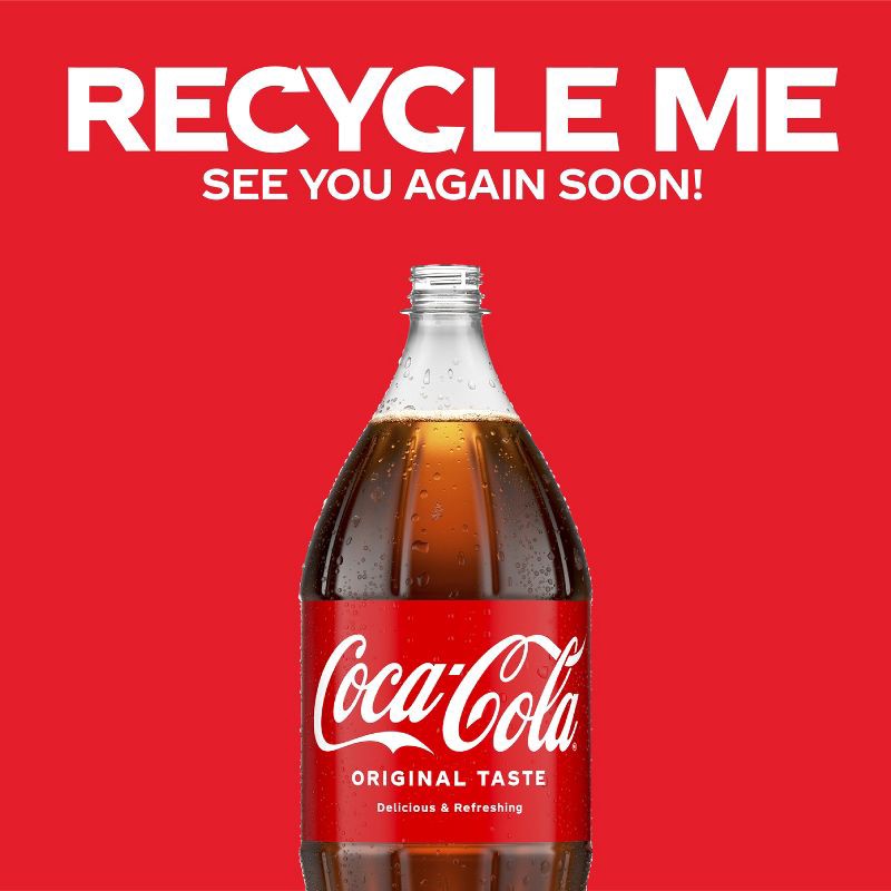 slide 4 of 8, Coca-Cola Soda - 2 L Bottle, 2 liter