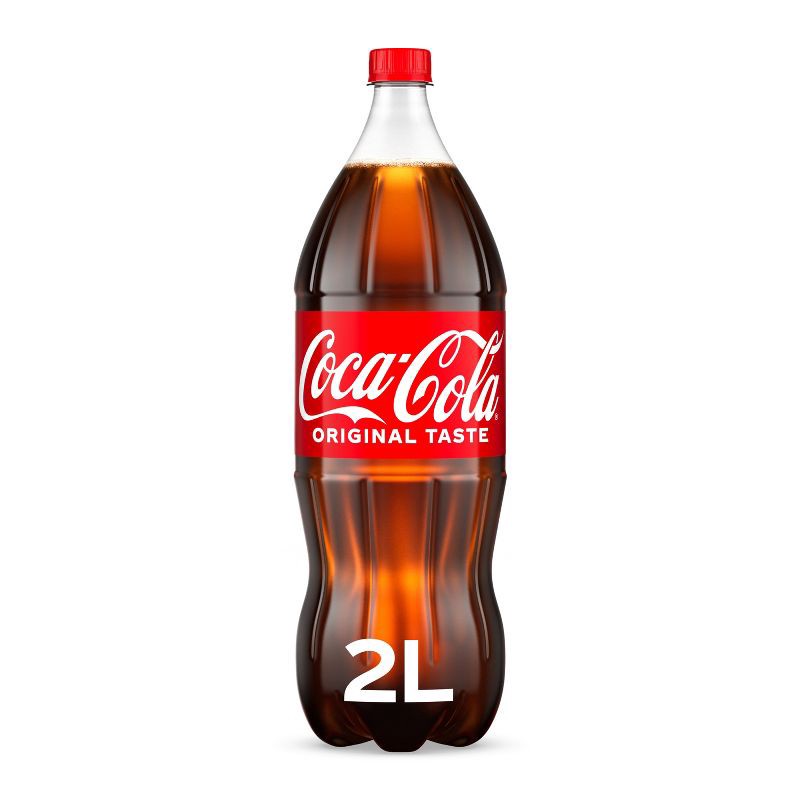 slide 1 of 10, Coca-Cola Soda - 2 L Bottle, 2 liter