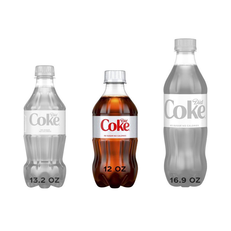 slide 2 of 10, Diet Coke Soda - 8pk/12 fl oz Bottles, 8 ct; 12 fl oz