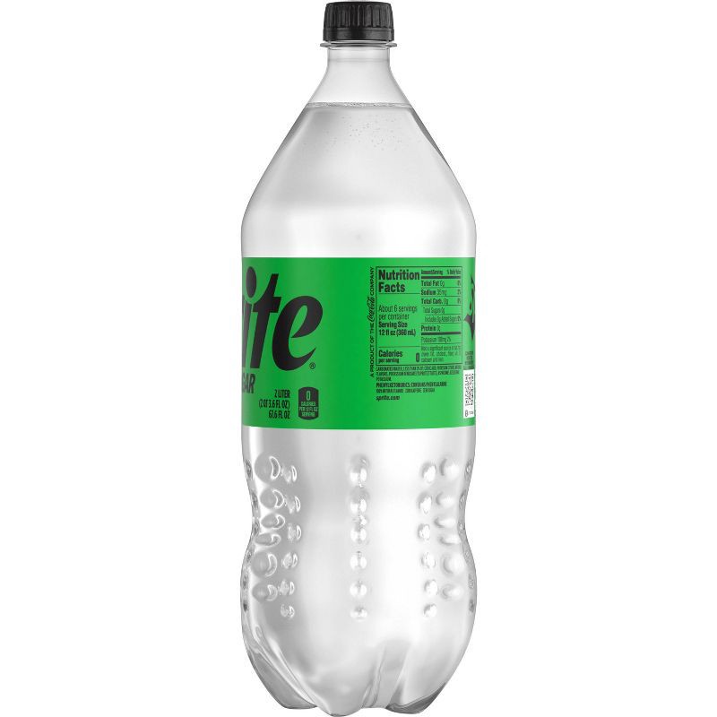 slide 5 of 9, Sprite Zero Soda - 2 L Bottle, 2 liter