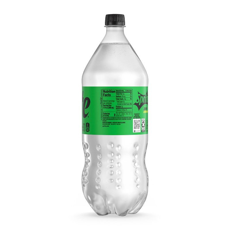 slide 6 of 9, Sprite Zero - 2 L Bottle, 2 liter