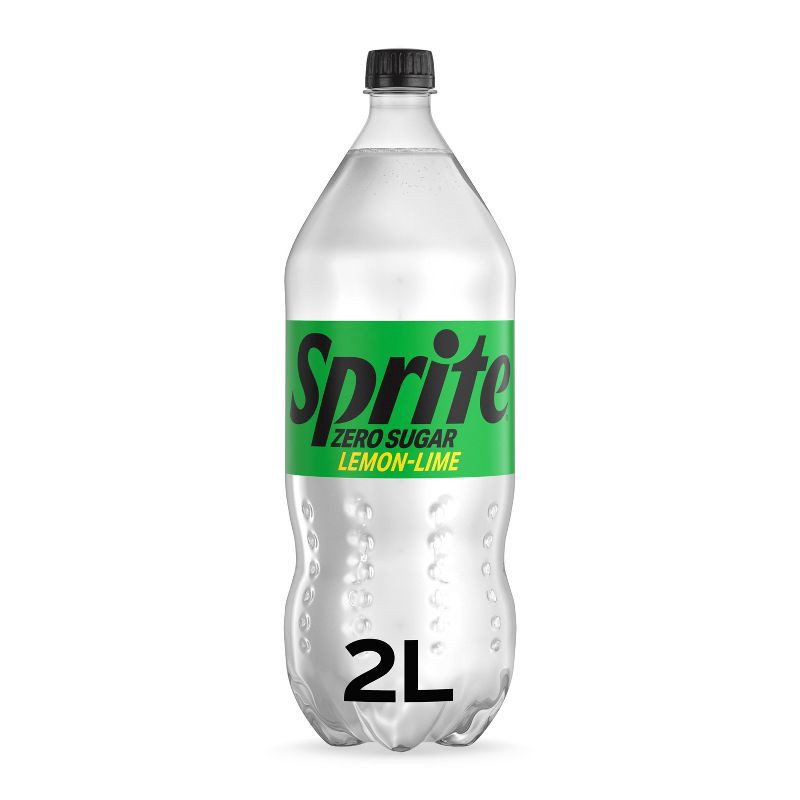 slide 1 of 8, Sprite Zero Soda - 2 L Bottle: Caffeine Free, Lime Flavor, 2 liter