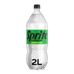 Sprite Zero Soda - 2 L Bottle: Caffeine Free, Lime Flavor