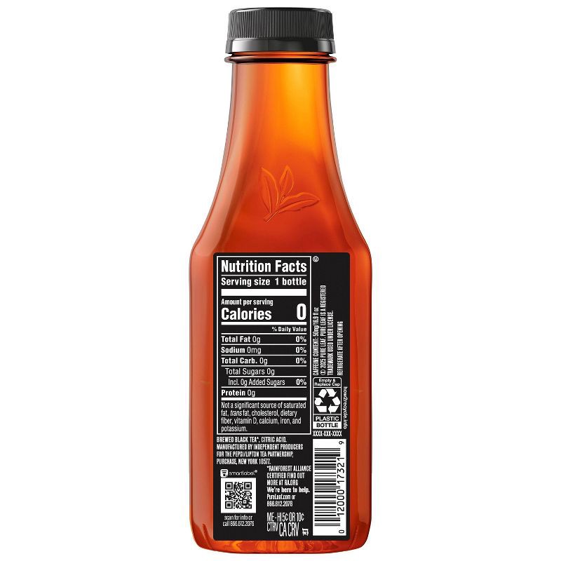 slide 7 of 7, PURE LEAF RTD Pure Leaf Unsweetened Iced Tea - 6pk/16.9oz Bottles, 6 ct; 16.9 oz