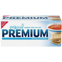 Premium Original Saltine Crackers Lunch Snacks - 16oz
