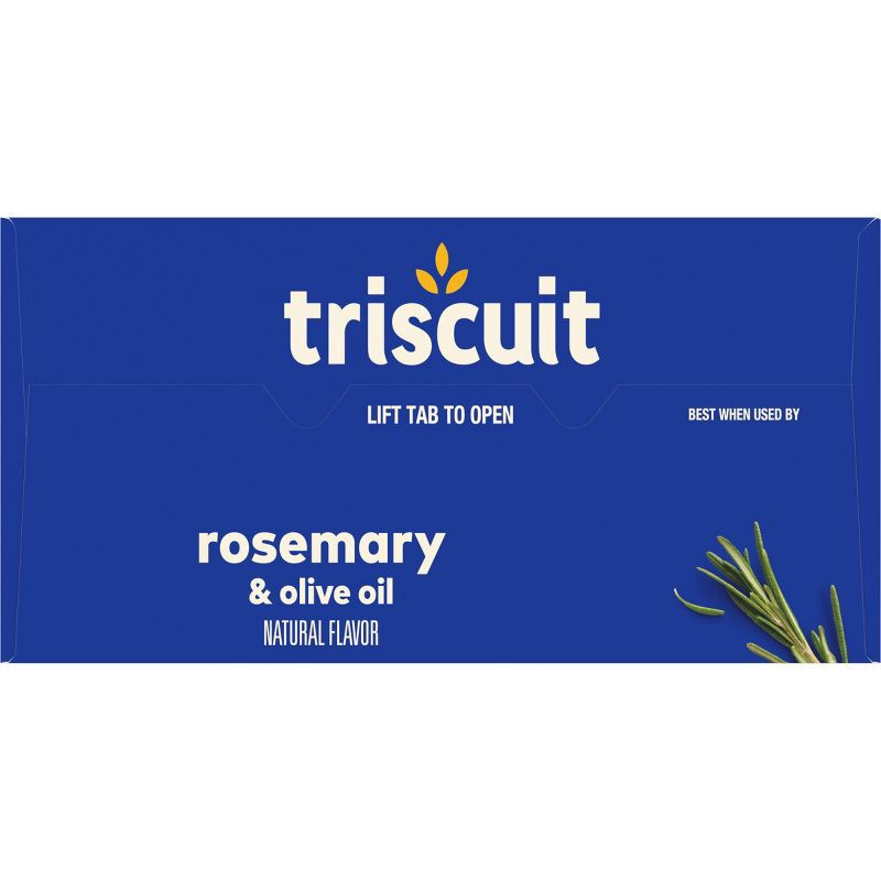 slide 7 of 13, Triscuit Rosemary & Olive Oil Whole Grain Wheat Crackers - 8.5oz, 8.5 oz
