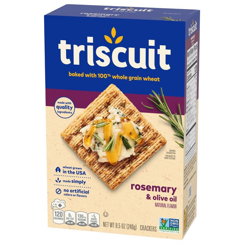 slide 8 of 13, Triscuit Rosemary & Olive Oil Crackers - 8.5oz, 8.5 oz