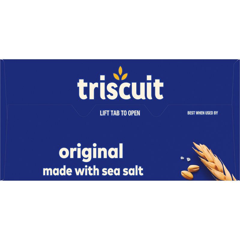 slide 2 of 13, Triscuit Original Whole Grain Wheat Vegan Lunch Snacks Crackers - 8.5oz, 8.5 oz