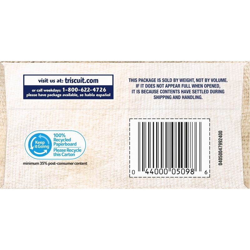 slide 9 of 13, Triscuit Original Whole Grain Wheat Vegan Lunch Snacks Crackers - 8.5oz, 8.5 oz