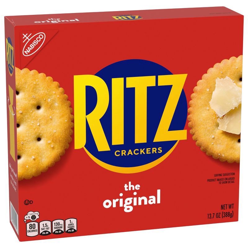 slide 7 of 11, RITZ Original Crackers Lunch Snacks - 13.7oz, 13.7 oz