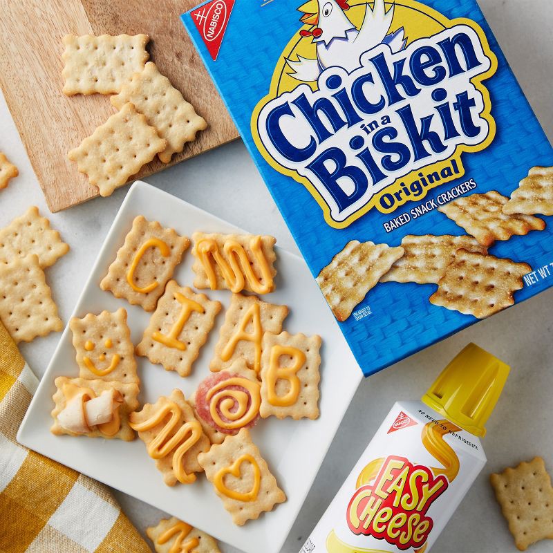 slide 4 of 11, Chicken in a Biskit Original Baked Lunch Snack Crackers - 7.5oz, 7.5 oz
