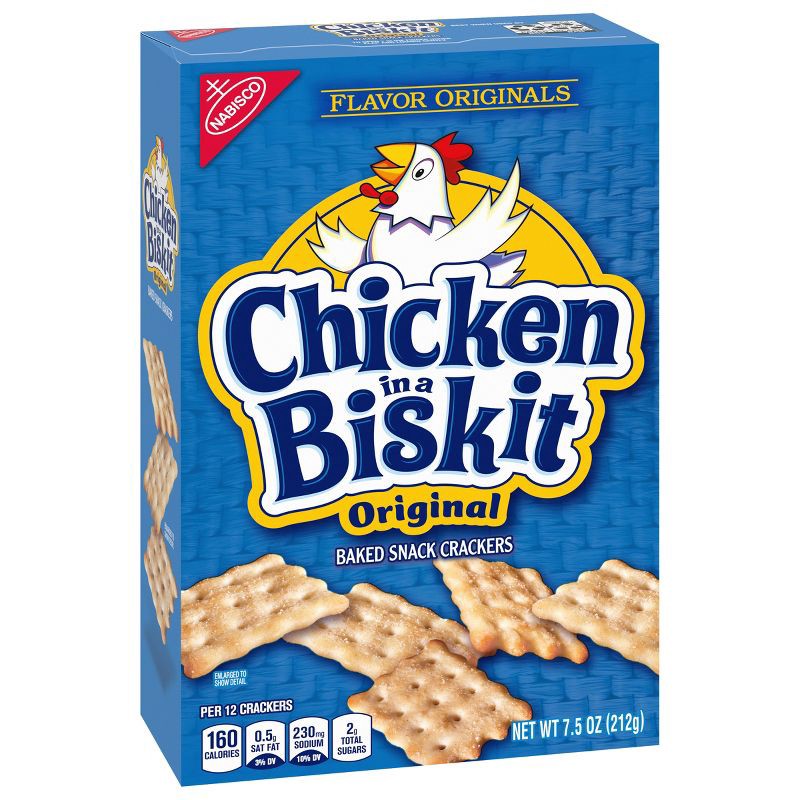 slide 4 of 10, NABISCO Chicken In A Biskit Crackers - 7.5oz, 7.5 oz