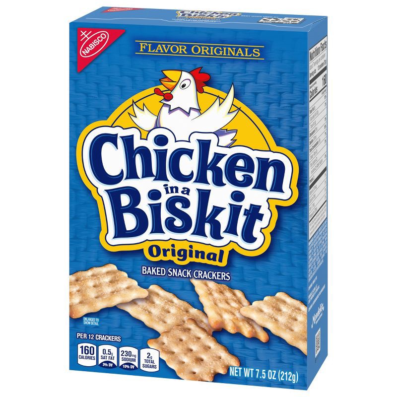 slide 5 of 10, NABISCO Chicken In A Biskit Crackers - 7.5oz, 7.5 oz