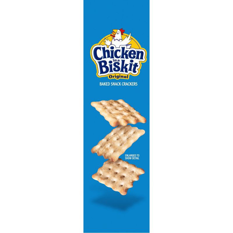 slide 7 of 11, Chicken in a Biskit Original Baked Lunch Snack Crackers - 7.5oz, 7.5 oz