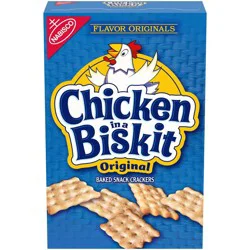 Chicken in a Biskit Original Baked Lunch Snack Crackers - 7.5oz