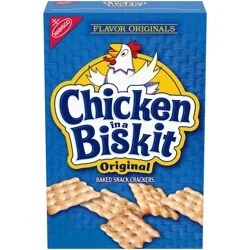 Chicken in a Biskit Original Baked Lunch Snack Crackers - 7.5oz