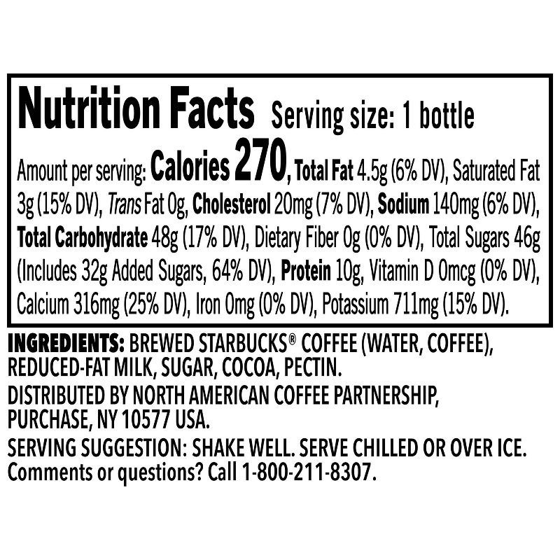 slide 4 of 4, Starbucks RTD Starbucks Frappuccino Mocha Coffee Drink - 13.7 fl oz Glass Bottle, 13.7 fl oz