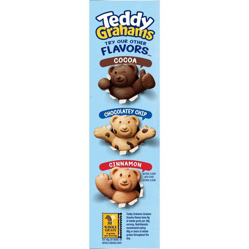 slide 10 of 13, Teddy Grahams Honey Graham Snacks - 10oz, 10 oz