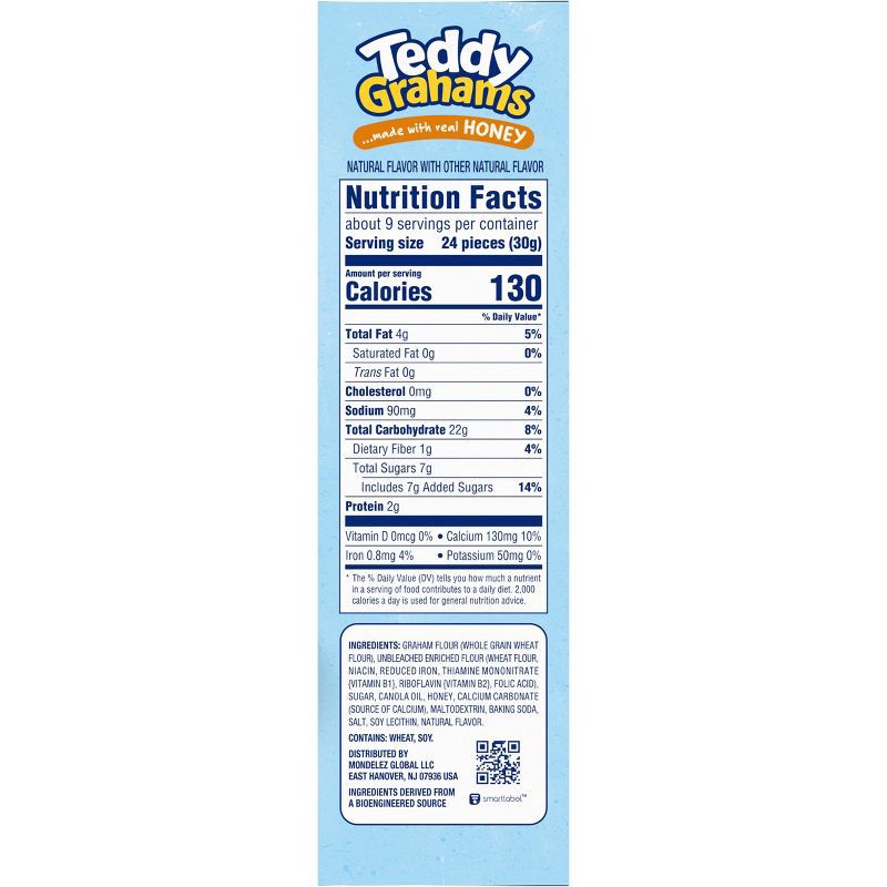 slide 11 of 13, Teddy Grahams Honey Kids' Snacks - 10oz, 10 oz