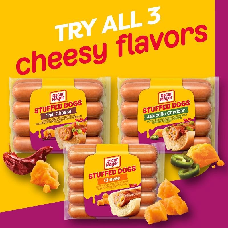 slide 9 of 9, Oscar Mayer Cheese Dogs - 16oz/10ct, 10 ct; 16 oz