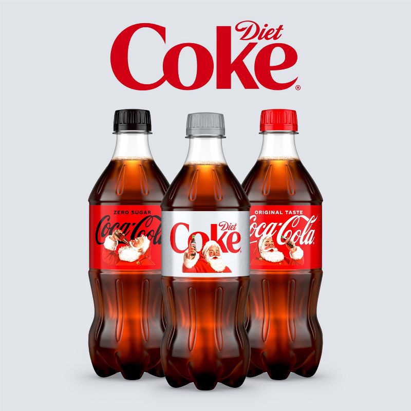 slide 3 of 6, Diet Coke - 20 fl oz Bottle, 20 fl oz