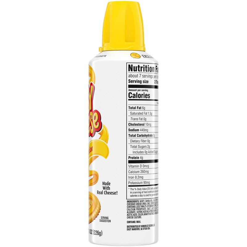 slide 16 of 20, Easy Cheese Cheddar Cheese Snack - 8oz, 8 oz