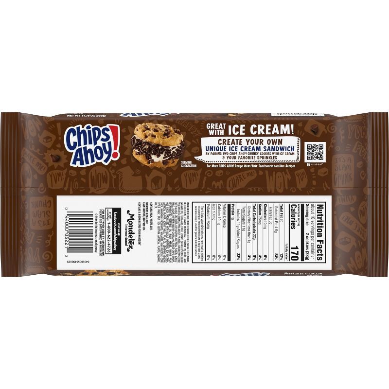 slide 2 of 15, Chips Ahoy! Chunky Chocolate Chip Cookies - 11.75oz, 11.75 oz