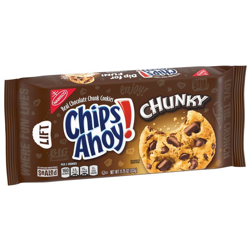 slide 7 of 15, Chips Ahoy! Chunky Chocolate Chip Cookies - 11.75oz, 11.75 oz