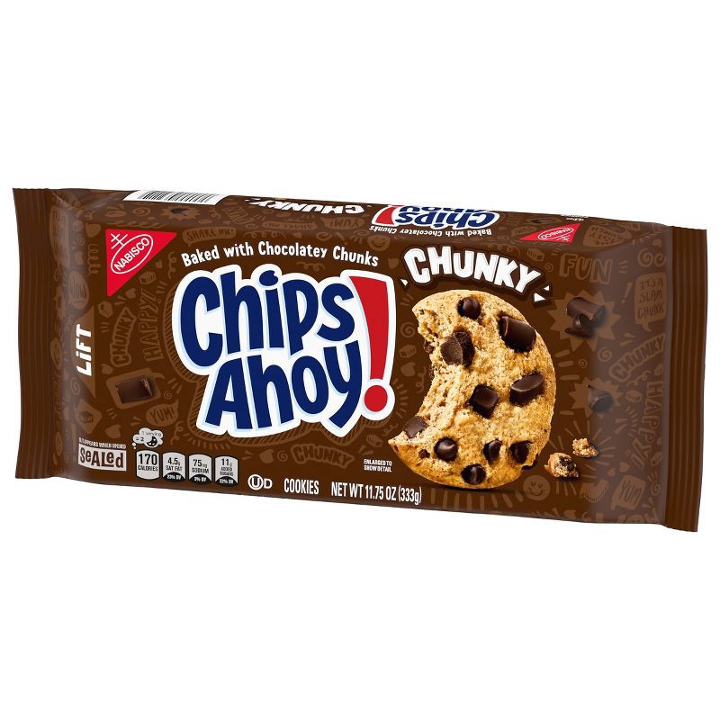 slide 9 of 15, Chips Ahoy! Chunky Chocolate Chip Cookies - 11.75oz, 11.75 oz