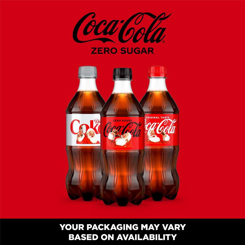 slide 2 of 5, Coca-Cola Zero Sugar - 20 fl oz Bottle, 20 fl oz
