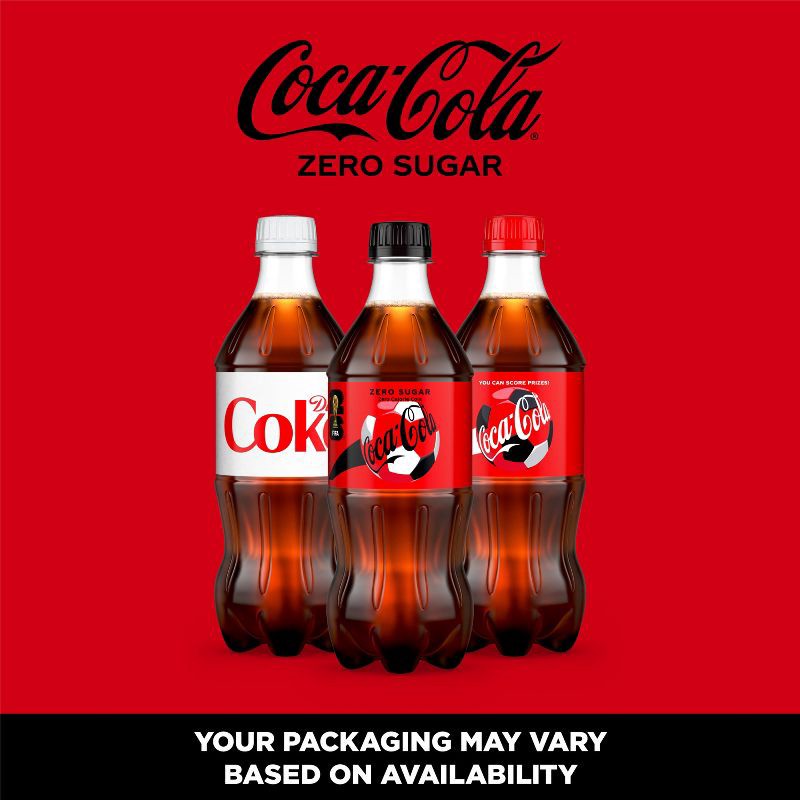 slide 4 of 5, Coca-Cola Zero Sugar - 20 fl oz Bottle, 20 fl oz