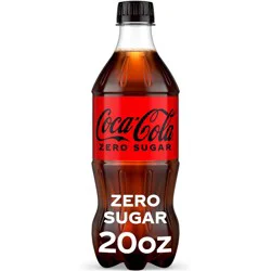 Coca-Cola Zero Sugar - 20 fl oz Bottle