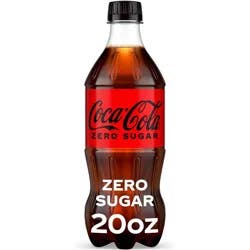 Coca-Cola Zero Sugar - 20 fl oz Bottle