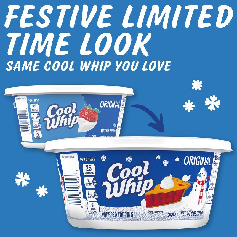 slide 3 of 9, Cool Whip Original Frozen Whipped Topping - 8oz, 8 oz