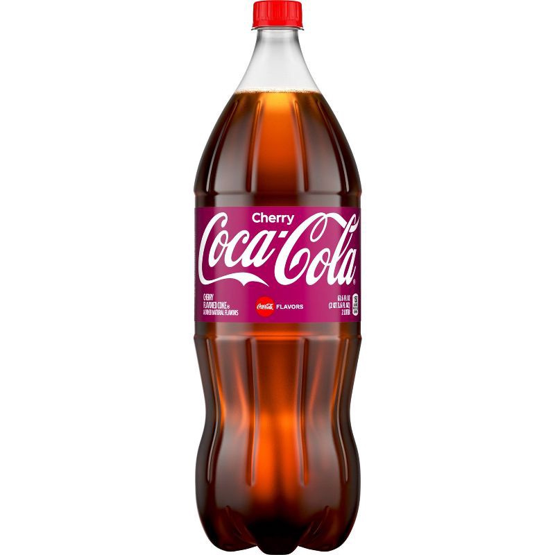 slide 2 of 11, Coca-Cola Cherry - 2 L Bottle, 2 liter