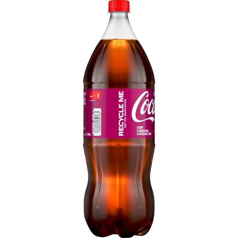 slide 8 of 11, Coca-Cola Cherry - 2 L Bottle, 2 liter