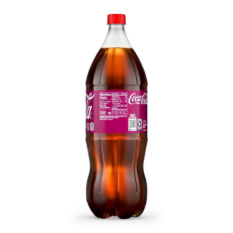 slide 7 of 11, Coca-Cola Cherry - 2 L Bottle, 2 liter