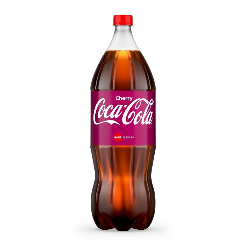 slide 1 of 11, Coca-Cola Cherry - 2 L Bottle, 2 liter