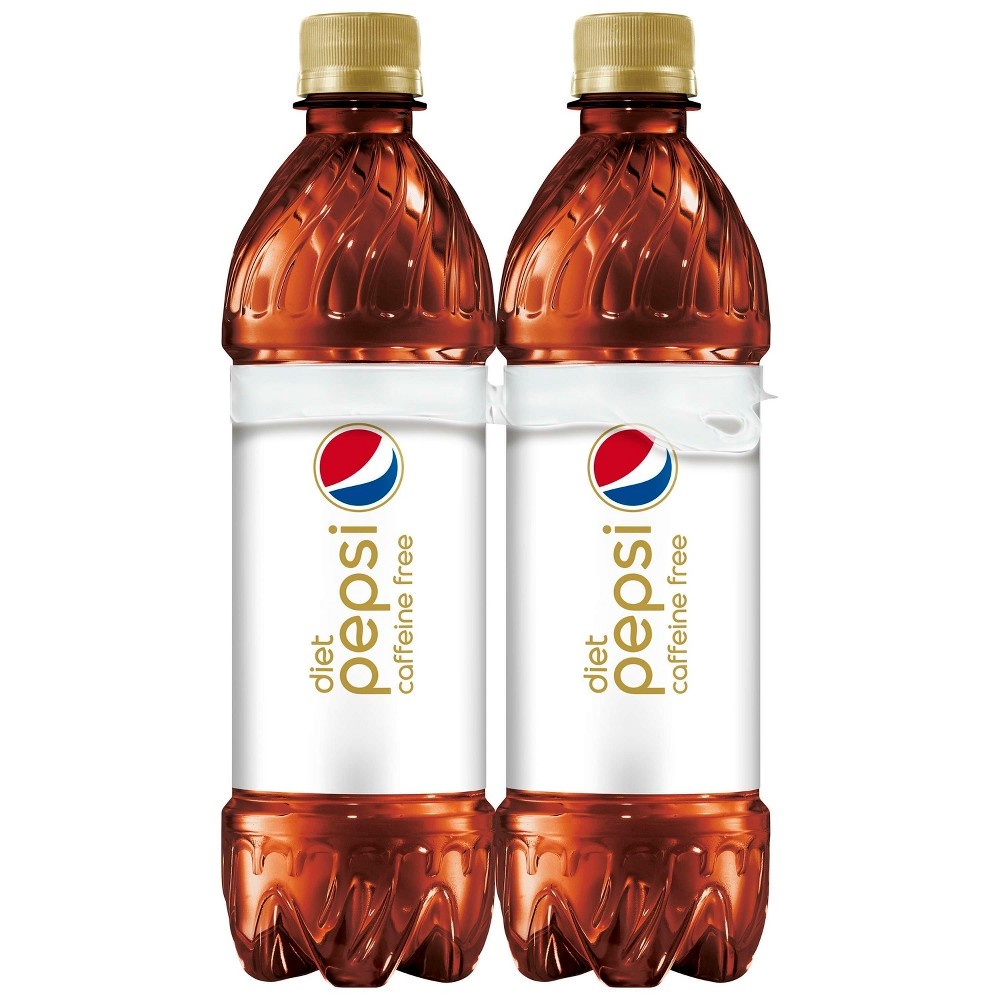 slide 3 of 3, Caffeine Free Diet Pepsi Bottles, 6 x 16.9 oz