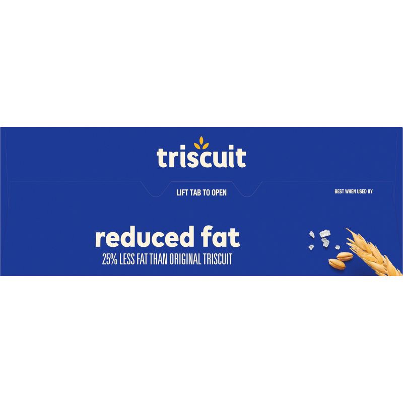 slide 10 of 12, Triscuit Reduced Fat Crackers - Family Size - 11.5oz, 11.5 oz