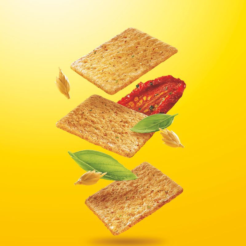 slide 13 of 15, Wheat Thins Sundried Tomato & Basil Whole Grain Wheat Cracker Snacks - 8.5oz, 8.5 oz