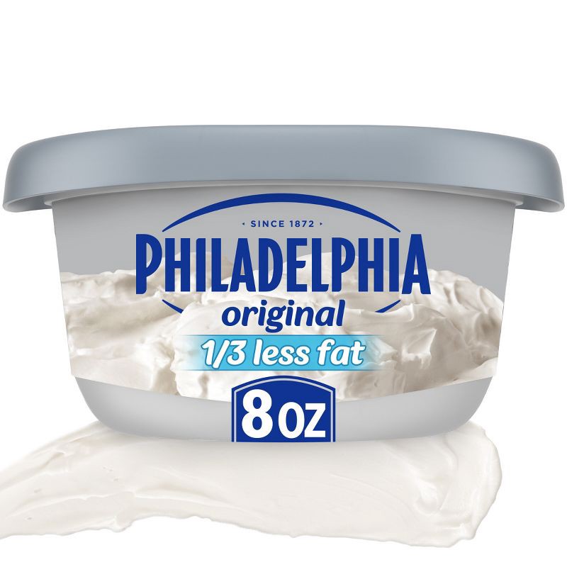 slide 1 of 16, Philadelphia Reduced Fat Cream Cheese Spread - 8oz, 8 oz