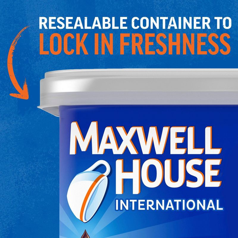 slide 5 of 9, Maxwell House International Suisse Mocha Café Beverage Mix - Decaf Medium Roast - Sugar Free - 4oz, 4 oz