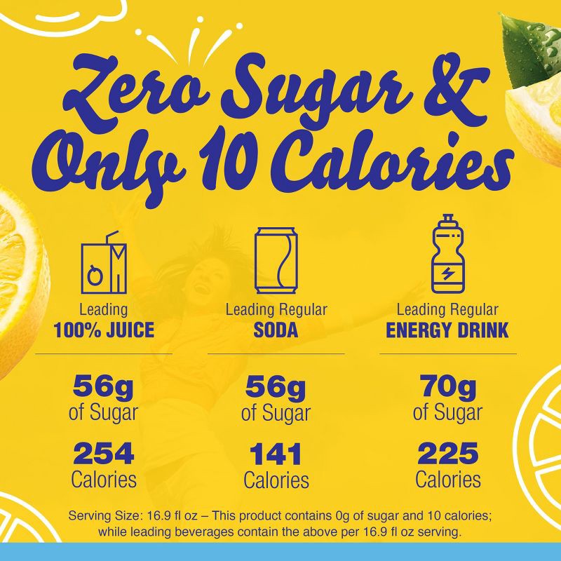 slide 2 of 9, Crystal Light On the Go Natural Lemonade Drink Mix - 10pk/0.14oz, 10 ct, 0.14 oz