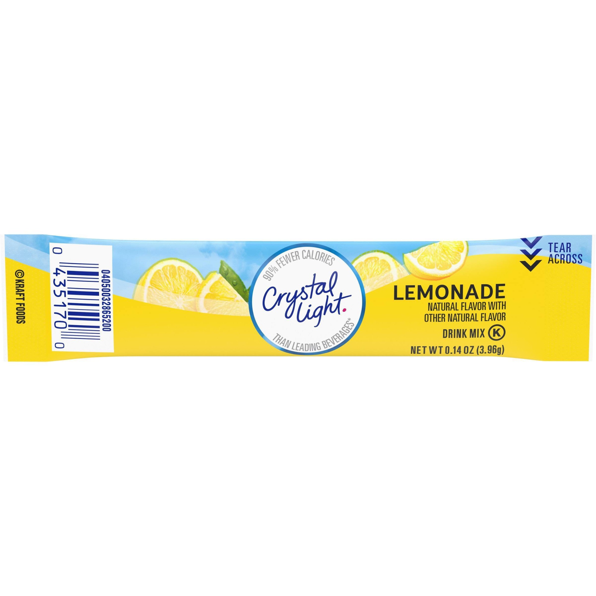 slide 1 of 9, Crystal Light On the Go Natural Lemonade Drink Mix - 10pk/1.4oz, 10 ct; 1.4 oz