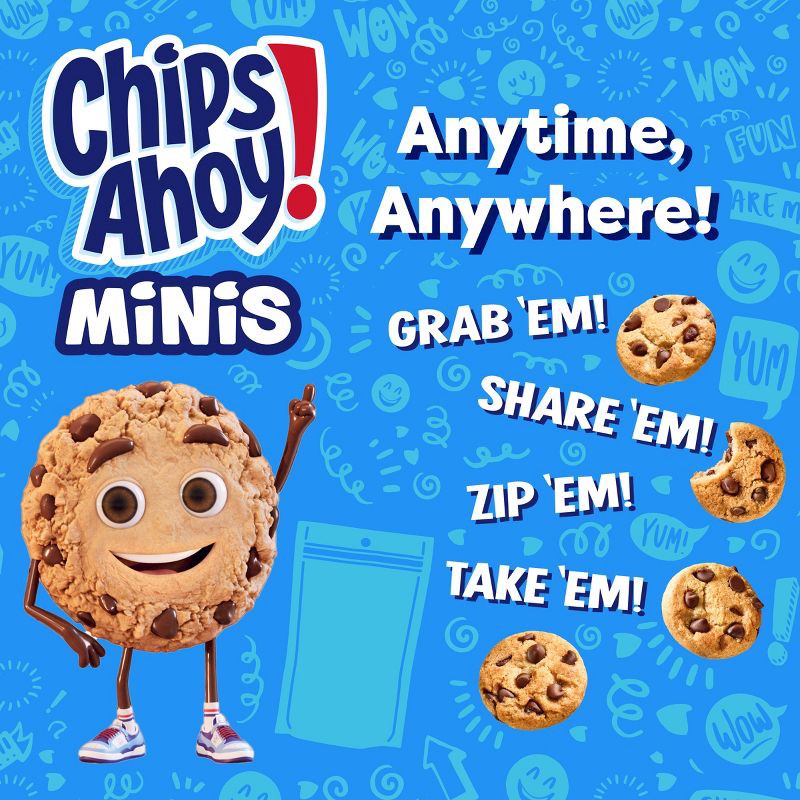 slide 3 of 12, Chips Ahoy! Mini Original Fudgy Chocolate Chip Cookies - 8oz, 8 oz