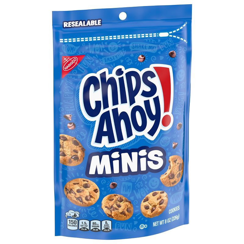 slide 8 of 12, Chips Ahoy! Mini Original Fudgy Chocolate Chip Cookies - 8oz, 8 oz
