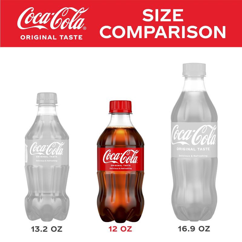 slide 3 of 10, Coca-Cola Soda - 8pk/12 fl oz Bottles, 8 ct; 12 fl oz